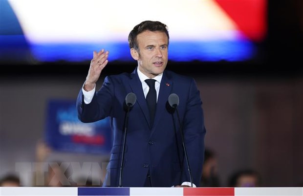 លោក​ Emmanuel Macron ​ស្បថចូលកាន់​តំណែងជាប្រធានាធិបតីបារាំងអាណត្តិទីពីរ