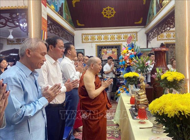 ពិធីបុណ្យចូលឆ្នាំថ្មីប្រពៃណីរបស់កម្ពុជា ឡាវ ថៃ  មីយ៉ាន់ម៉ា នៅទីក្រុងហូជីមិញ