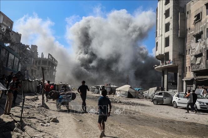 អ៊ីស្រាអែលបើកការវាយប្រហារតាមអាកាសយ៉ាងខ្លាំងក្លាលើតំបន់ហ្គាហ្សា