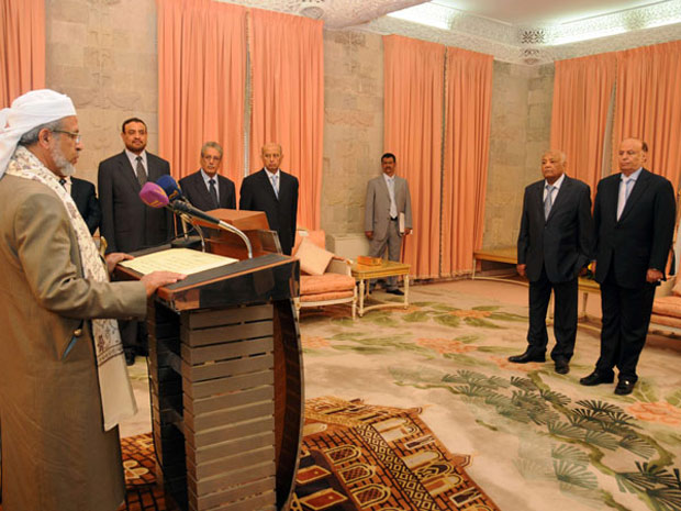 Yemen ສະບານຕົວຮັບຕຳແໜ່ງ