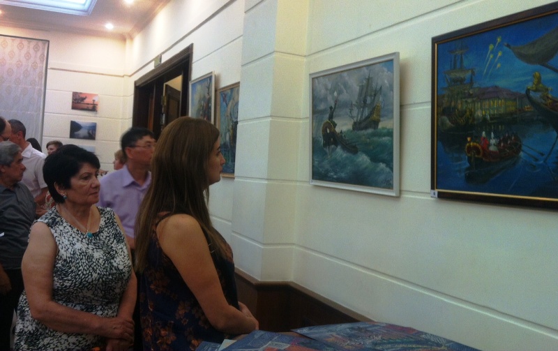 ໄຂງານວາງສະແດງ“ປະເທດລັດເຊຍ-ປະເທດຊາດຂອງຂ້ອຍ”