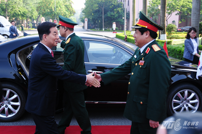 ຍູ້ແຮງການຮ່ວມມືການປ້ອງກັນຊາດລະຫວ່າງ2ປະເທດຫວຽດນາມ-ສ.ເກົາຫຼີ