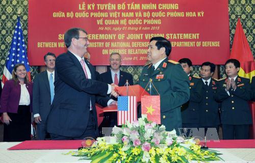 ຊຸກຍູ້ການຮ່ວມມືການພົວພັນປ້ອງກັນຊາດຫວຽດນາມ-ອາເມລິກາ