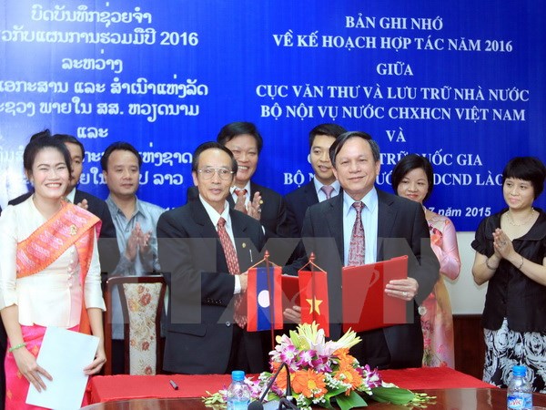 ຫວຽດນາມ-ລາວຮ່ວມມືໃນຂົງເຂດສຳເນົາເອກະສານ