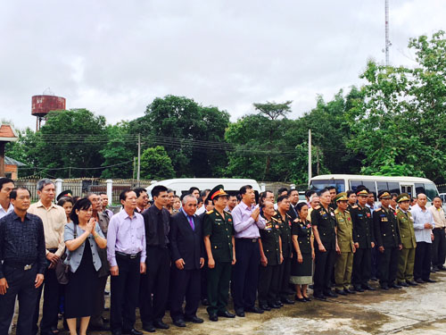 ການເຄື່ອນໄຫວສະແດງຄວາມຮູ້ບຸນຄຸນນັກວິລະຊົນເສຍສະຫຼະຊີວິດເພື່ອຊາດຫວຽດນາມ-ລາວ