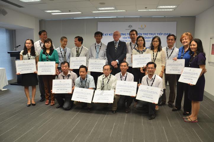 ອົດສຕາລີເລີ່ມປະຕິບັດໂຄງການຊ່ວຍເຫຼືອໂດຍກົງDAPໃຫ້ຫວຽດນາມ