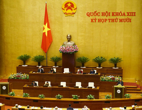 ສະພາແຫ່ງຊາດຮັບຟັງບົດລາຍງານກ່ຽວກັບວຽກງານປ້ອງກັນຕ້ານອາດຊະຍາກຳແລະສໍ້ລາດບັງຫລວງ2015