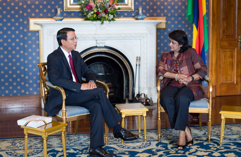 ຫວຽດນາມແລະສ.ໂມຣິດເພີ່ມທະວີການຮ່ວມສຳພັນ,ຮ່ວມມືໃນຫລາຍຂົງເຂດ