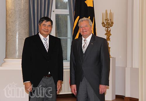 ປະທານາທິບໍດີເຢຍລະມັນມີຄວາມປິຕິຊົມຊື່ນຕໍ່ການພັດທະນາອັນດີງາມໃນການພົວພັນ2ຝ່າຍກັບຫວຽດນາມ