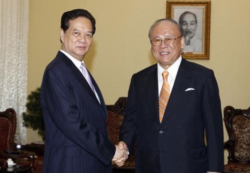 ທ່ານຫງວຽນເຕີ໋ນຢຸງຕ້ອນຮັບທີ່ປຶກສາພິເສດພັນທະມິດສະມາຊິກລັດຖະສະພາມິດຕະພາບຍີ່ປຸ່ນ-ຫວຽດນາມ