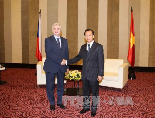 ຄະນະຜູ້ແທນຂັ້ນສູງສະພາສູງສ.ເຊັກໂກຢ້ຽນຢາມນະຄອນດ່າໜັງ