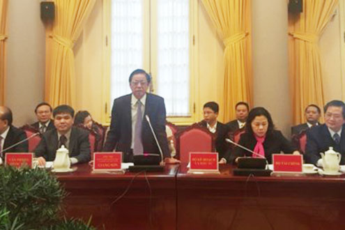 ຫ້ອງວ່າການປະທານປະເທດຈັດການປະຊຸມຂ່າວປະກາດກົດໝາຍ9ສະບັບແລະມະຕິ2ສະບັບ