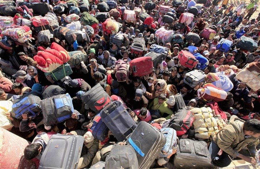 В Ливии арестованы около 600 нелегалов, направлявшихся в Европу