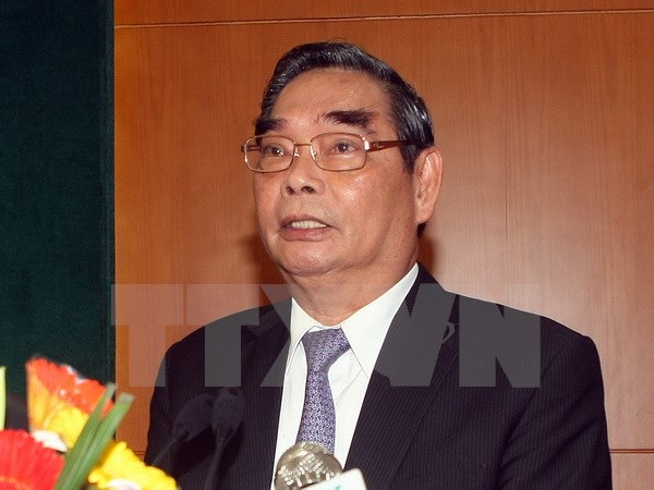 Ле Хонг Ань принял ветеранов революции из города Хошимина