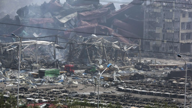 Власти КНР обнародовали информацию о видах и количестве опасных веществ в Тяньцзине