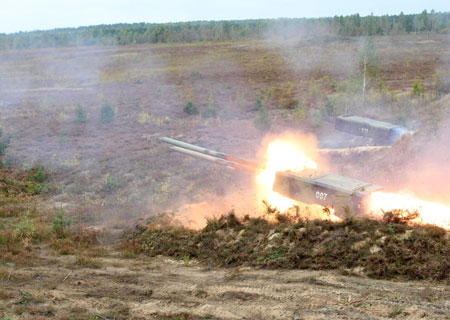 Россия начала крупномаштабные военные учения