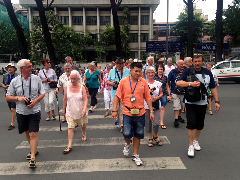 Значительно увеличилось количество иностранных туристов во Вьетнаме