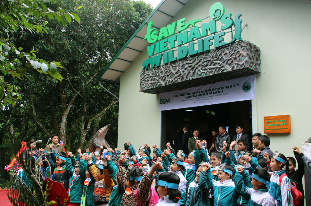 Открыт первый во Вьетнаме Центр охраны плотоядных животных и панголинов