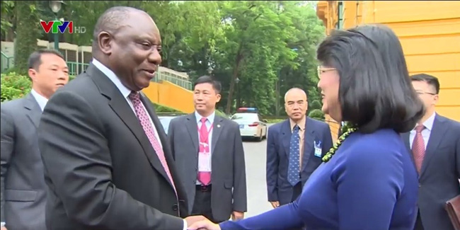 Вице-президент Вьетнама провела переговоры с вице-президентом ЮАР