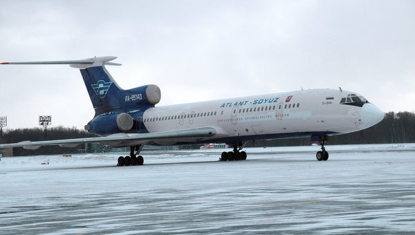 В Чёрном море потерпел крушение российский самолёт