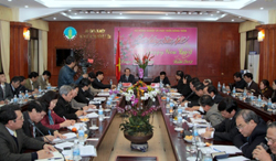 การประชุมของคณะกรรมการชี้นำแห่งชาติว่าด้วยการพัฒนาชนบทใหม่