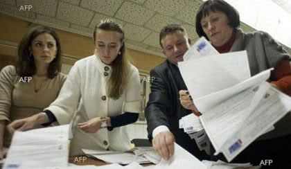 จอร์เจียประกาศผลเบื้องต้นการเลือกตั้งรัฐสภา