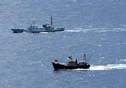 เรือของจีนรุกลํ้าเข้ามาในเขตทะเลที่มีการพิพาทกับญี่ปุ่น