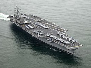 กองเรือรบนิมิตซ์ของสหรัฐเข้าร่วมการซ้อมรบร่วมกับสาธารณรัฐ เกาหลี