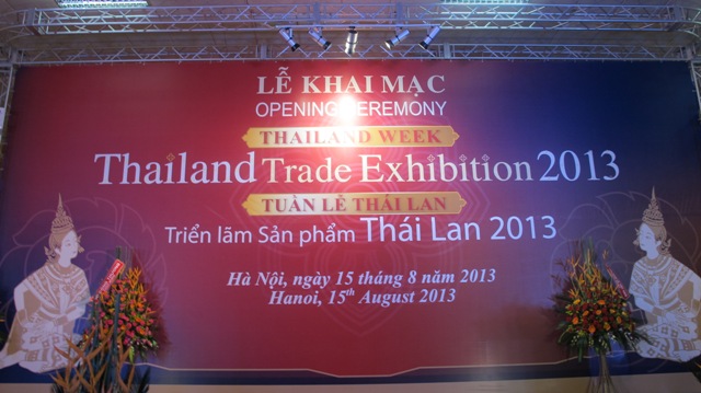 งานแสดงสินค้าไทยประจำปี๒๐๑๓ครั้งที่๙ ณ กรุงฮานอย