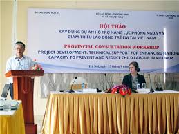 โครงการช่วยเหลือในการป้องกันและลดการใช้แรงงานเด็กในเวียดนาม