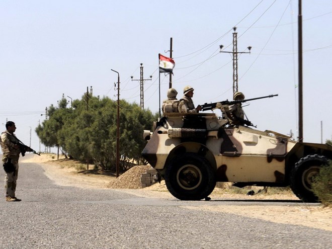 กองกำลังรักษาความมั่นคงอียิปต์สังหารนักรบหัวรุนแรงนับสิบคนบนคาบสมุทรไซนาย