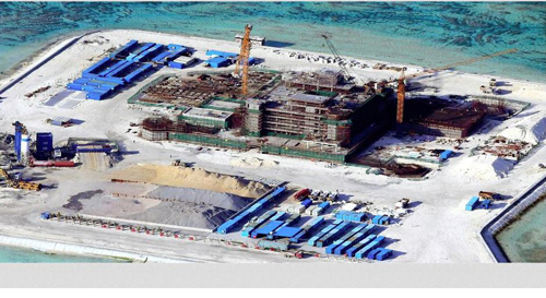 สาธารณรัฐเกาหลีจัดงานนิทรรศการภาพถ่ายเกี่ยวกับการที่จีนทำลายสภาพในทะเลตะวันออก