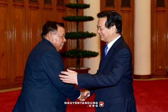 ความสัมพันธ์ร่วมมือระหว่างเวียดนามกับลาวนับวันได้รับการพัฒนาให้เข้าสู่ส่วนลึก