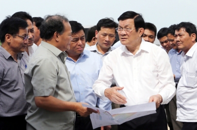 ประธานประเทศเยือนจังหวัดแค้งหว่า