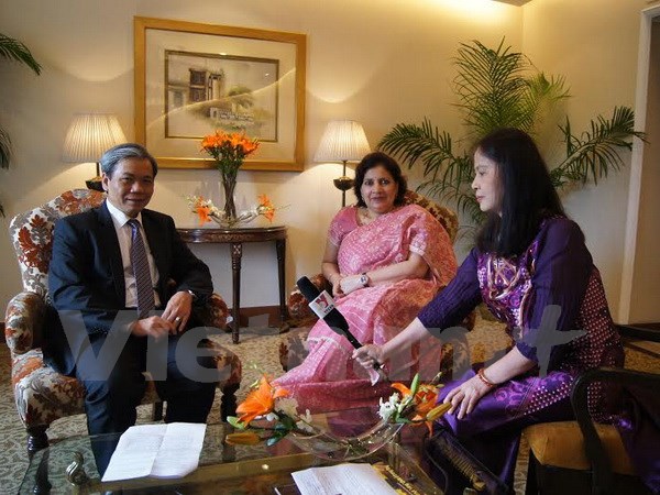 ความสัมพันธ์ระหว่างเวียดนามกับอินเดียพัฒนาอย่างดีงามยิ่งกว่าเวลาใด