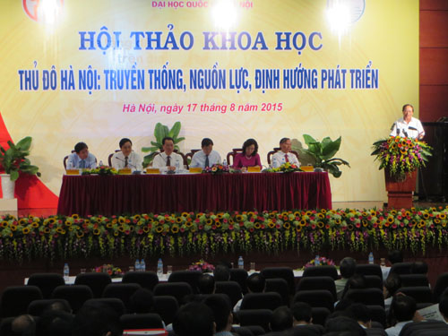 การสัมมนา“ กรุงฮานอย- เกียรติประวัติ แหล่งพลังและแนวทางการพัฒนา”