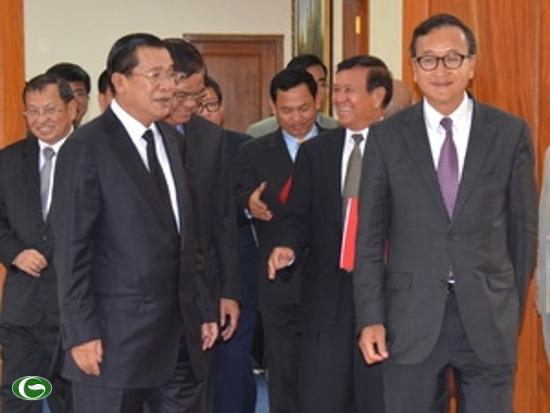 ผู้นำพรรคซีพีพีและซีเอ็นอาร์พีหารือเกี่ยวกับการแก้ไขกฎหมายการเลือกตั้ง