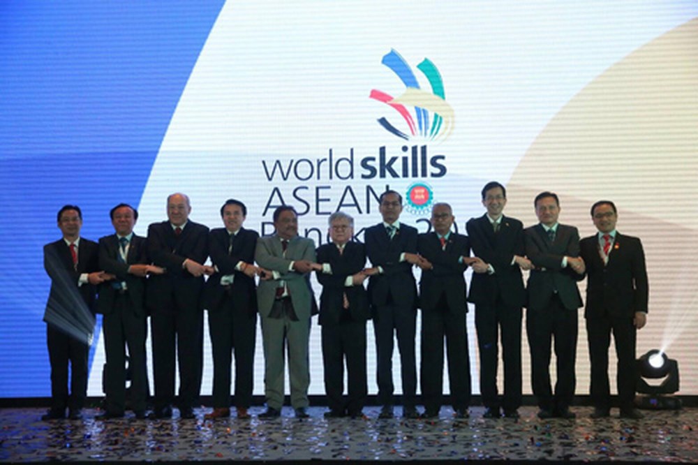 เปิดการแข่งขันฝีมือแรงงานอาเซียนครั้งที่12