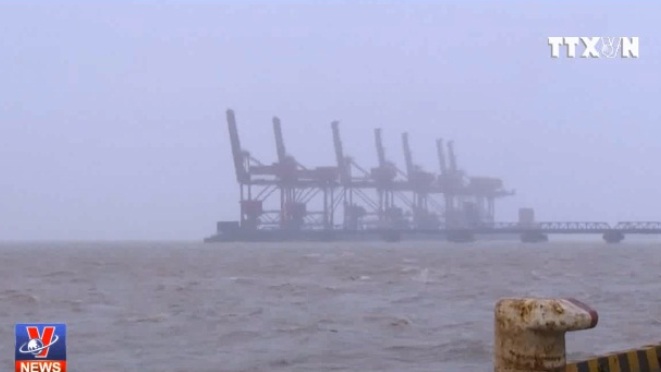 พายุกองเรยพัดถล่มเข้าประเทศสาธารณรัฐเกาหลี