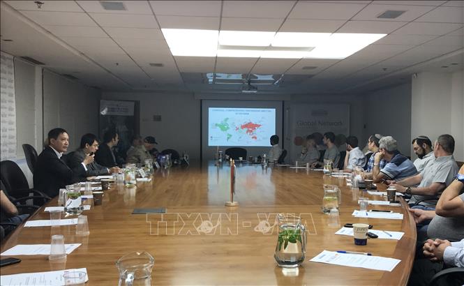 การสัมมนาส่งเสริมการค้า“โอกาสการประกอบธุรกิจในเวียดนามให้แก่นักธุรกิจอิสราเอล”