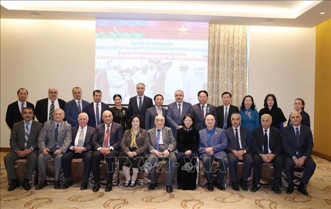 พิธีรำลึกครบรอบ 60 ปีที่ประธานโฮจิมินห์เดินทางไปเยือนประเทศอาเซอร์ไบจาน