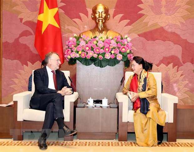 ประธานคณะกรรมการการค้าต่างประเทศของรัฐสภายุโรปชื่นชมการเตรียมความพร้อมของเวียดนามต่อการลงนามข้อตกลง EVFTA และ IPA