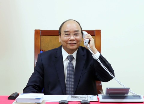 นายกรัฐมนตรีเวียดนามพูดคุยผ่านทางโทรศัพท์กับผู้บริหารเครือบริษัท Exxon Mobil