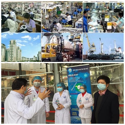 ปี 2020- เวียดนามประสบความสำเร็จในการป้องกันและรับมือการแพร่ระบาดของโรคโควิด -19 และการพัฒนาเศรษฐกิจ