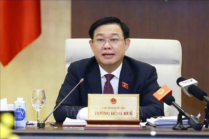 ประธานสภาแห่งชาติ เวืองดิ่งเหวะส่งจดหมายอวยพรถึงผู้นำรัฐสภาโมร็อกโก