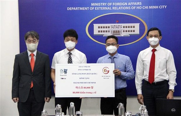 สาธารณรัฐเกาหลีให้ความช่วยเหลือเวียดนามในการป้องกันและรับมือการแพร่ระบาดของโรคโควิด -19