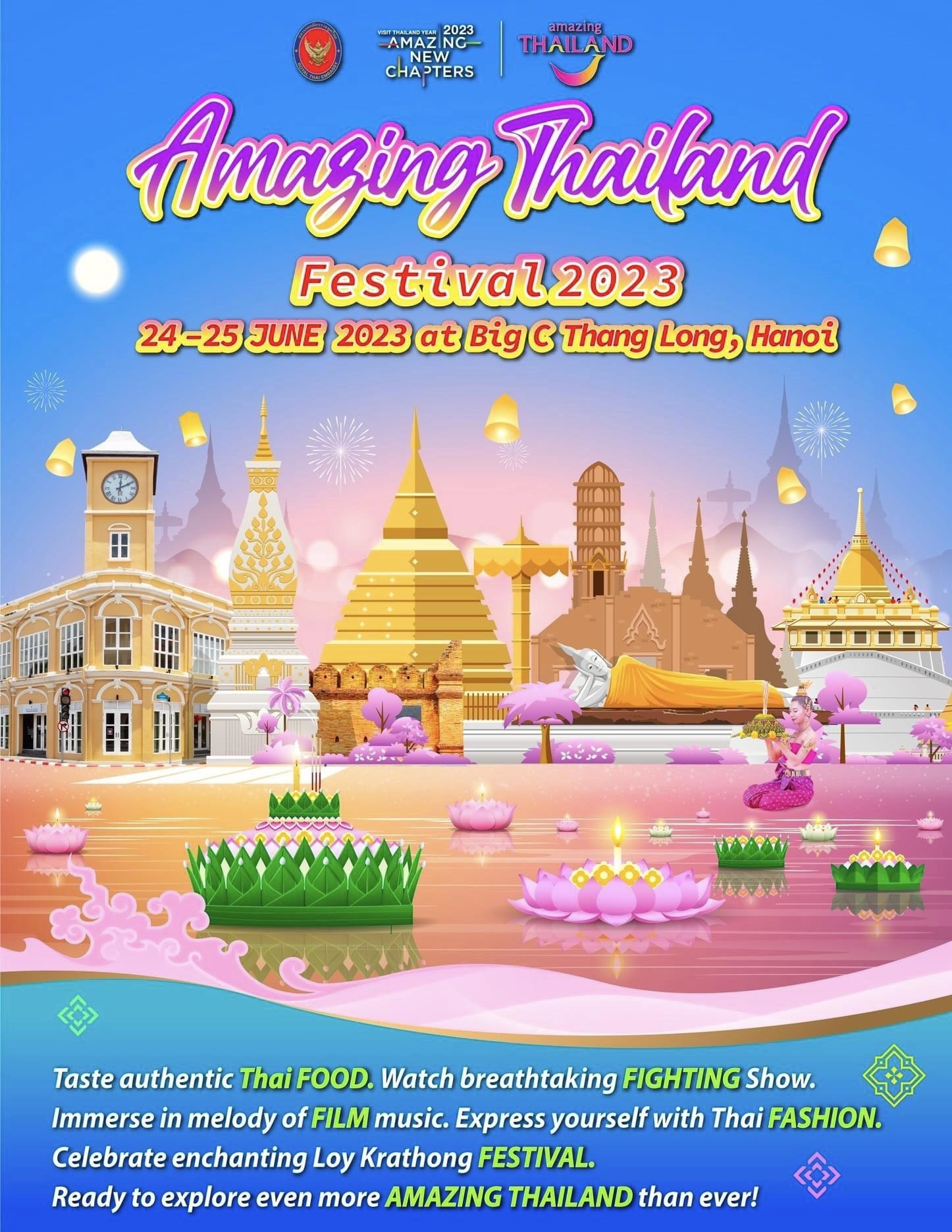 งาน Amazing Thailand Festival โอกาสการพบปะแลกเปลี่ยนวัฒนธรรมและศึกษาการท่องเที่ยวไทย