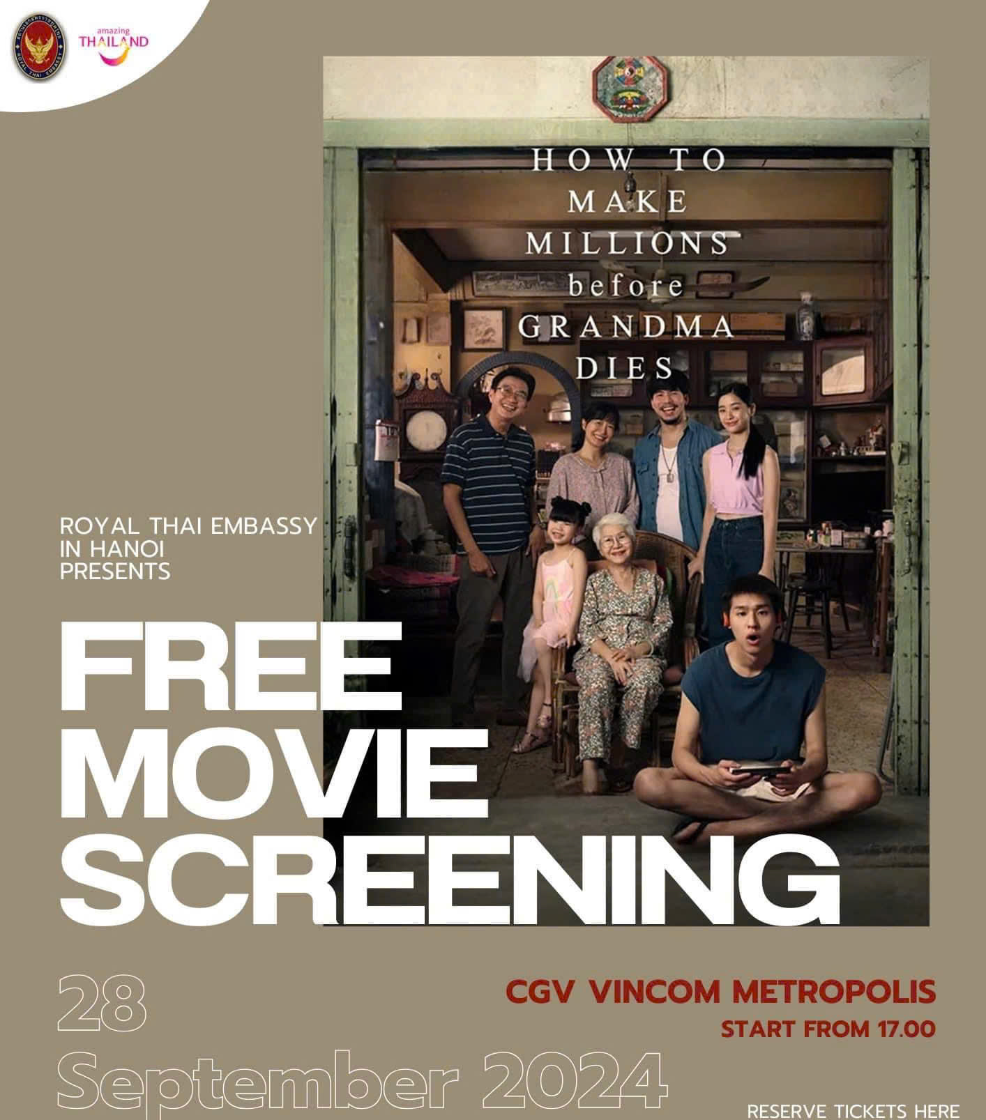 ภาพยนตร์เรื่อง หลานม่า นำวิถีชีวิตและวัฒนธรรมไทยเข้าใกล้ผู้ชมกรุงฮานอย