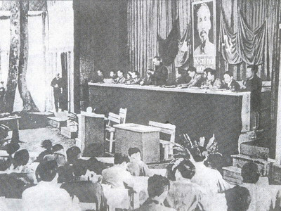 การสัมมนาเกี่ยวกับคุณค่าของโบราณสถานเกี่ยวกับประธานโฮจิมินห์