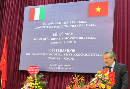 พิธีรำลึกครบรอบ 66 ปีวันชาติประเทศอิตาลี